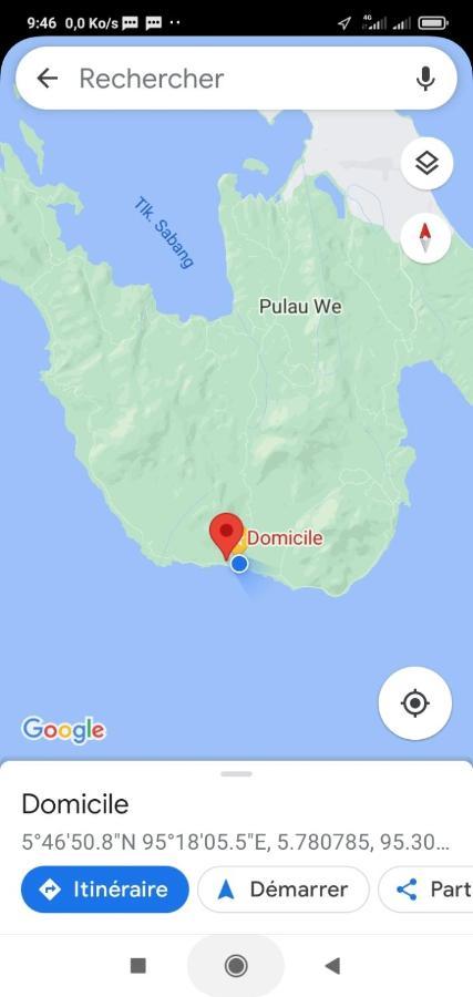 Bed and Breakfast Pulau Weh Sabang Marifi Paya Zewnętrze zdjęcie